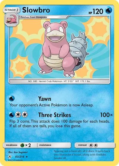 Slowbro — Unbroken Bonds 43