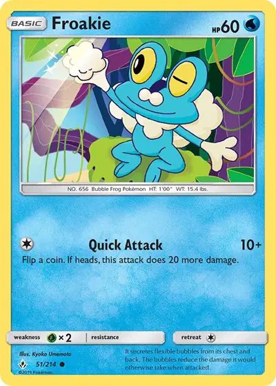 Froakie — Unbroken Bonds 51