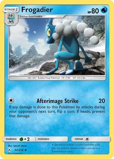 Frogadier — Unbroken Bonds 52