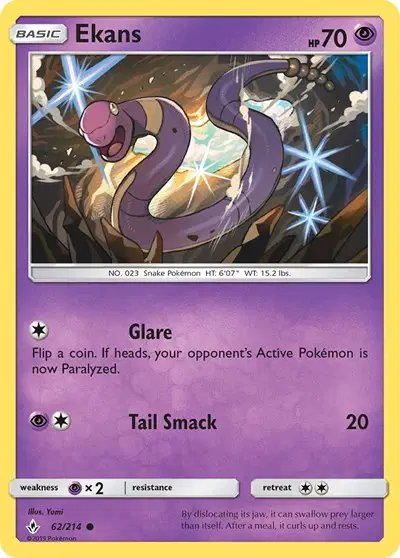 Ekans — Unbroken Bonds 62