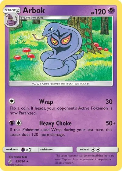 Arbok — Unbroken Bonds 63