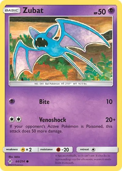 Zubat — Unbroken Bonds 64