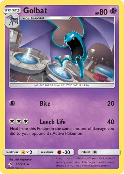Golbat — Unbroken Bonds 65