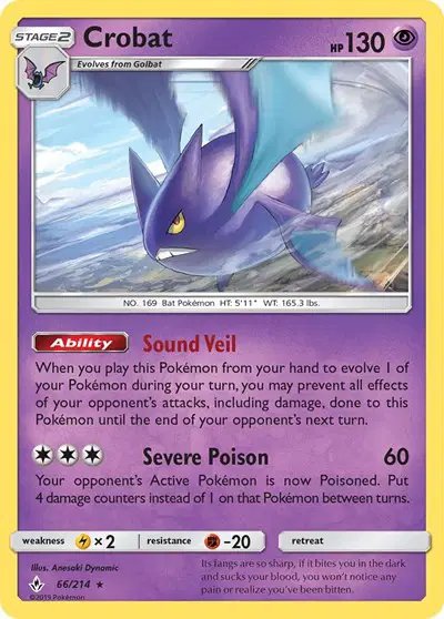 Crobat — Unbroken Bonds 66