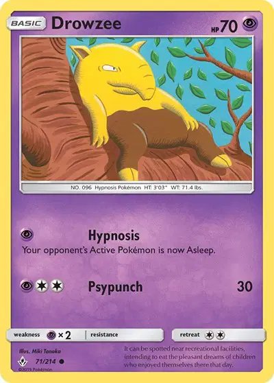 Drowzee — Unbroken Bonds 71