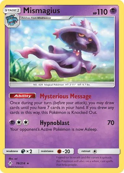 Mismagius — Unbroken Bonds 78