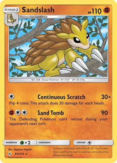 Sandslash — Unbroken Bonds 84