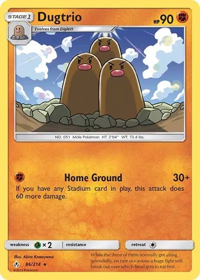 Dugtrio — Unbroken Bonds 86