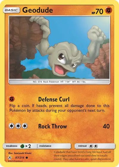 Geodude — Unbroken Bonds 87