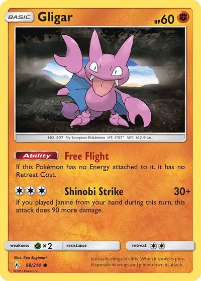 Gligar — Unbroken Bonds 98