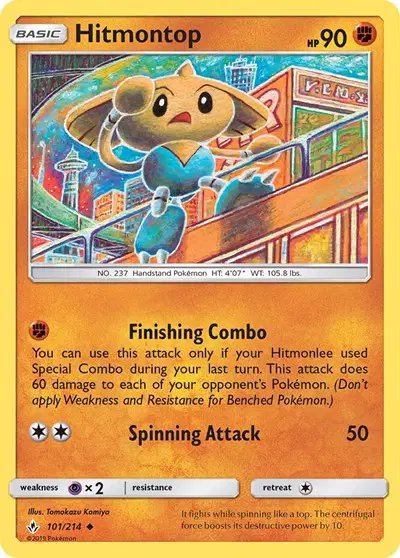 Hitmontop — Unbroken Bonds 101
