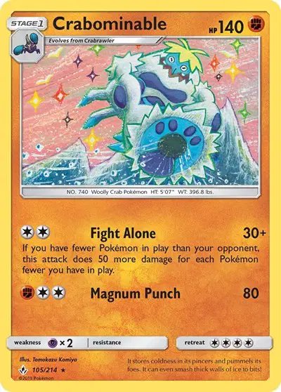 Crabominable — Unbroken Bonds 105