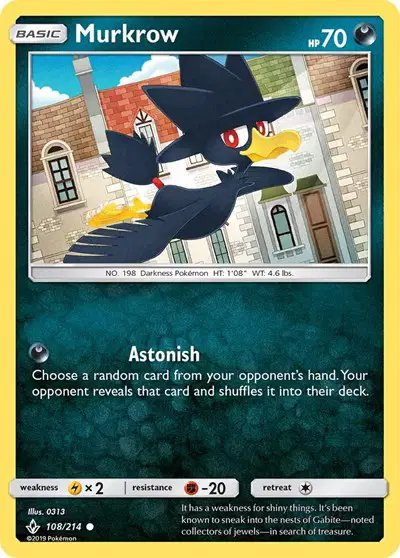 Murkrow — Unbroken Bonds 108