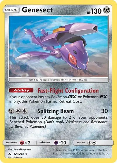 Genesect — Unbroken Bonds 127