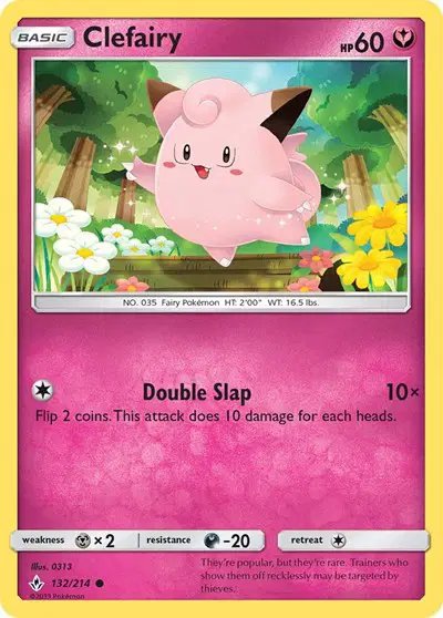 Clefairy — Unbroken Bonds 132