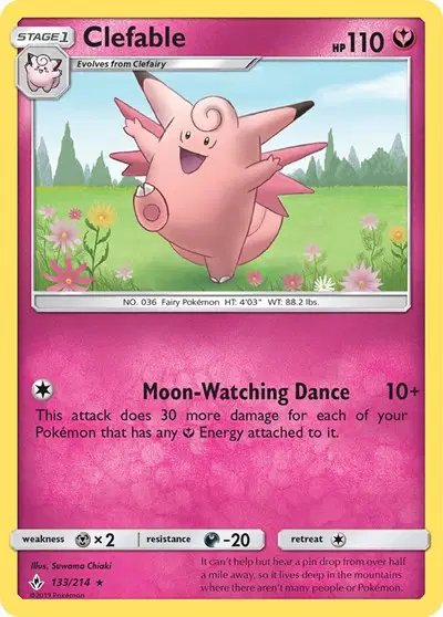 Clefable — Unbroken Bonds 133