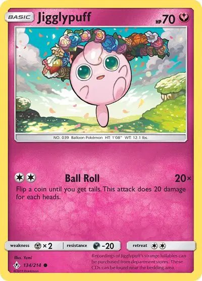 Jigglypuff — Unbroken Bonds 134