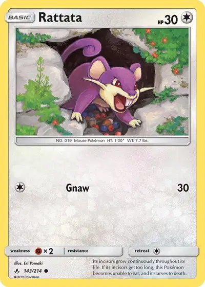 Rattata — Unbroken Bonds 143
