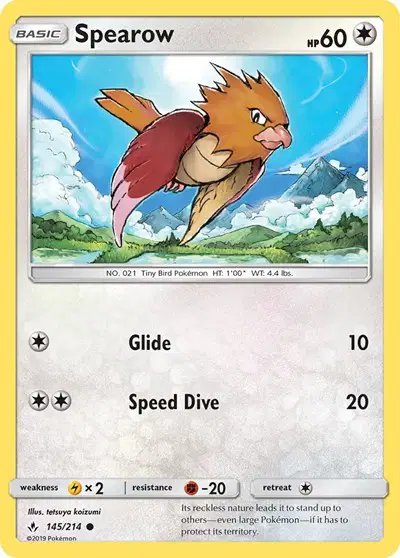 Spearow — Unbroken Bonds 145