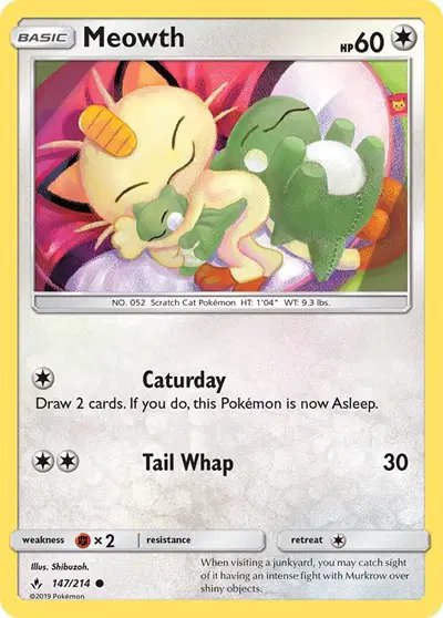 Meowth — Unbroken Bonds 147
