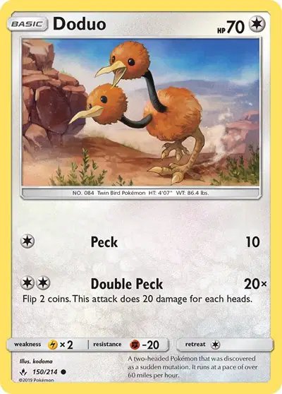 Doduo — Unbroken Bonds 150
