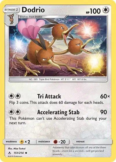 Dodrio — Unbroken Bonds 151