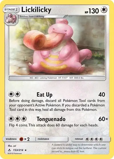 Lickilicky — Unbroken Bonds 153