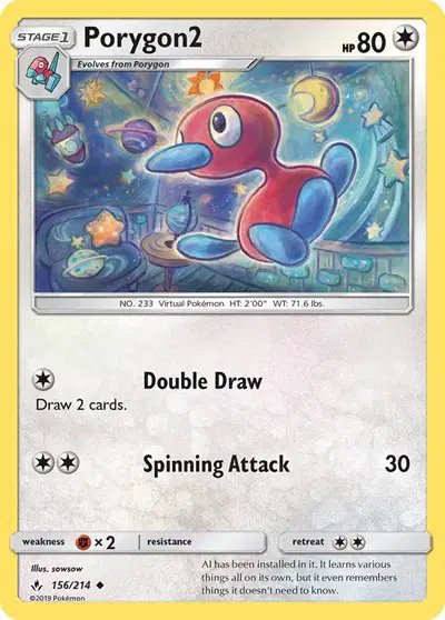 Porygon2 — Unbroken Bonds 156