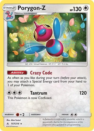 Porygon-Z — Unbroken Bonds 157