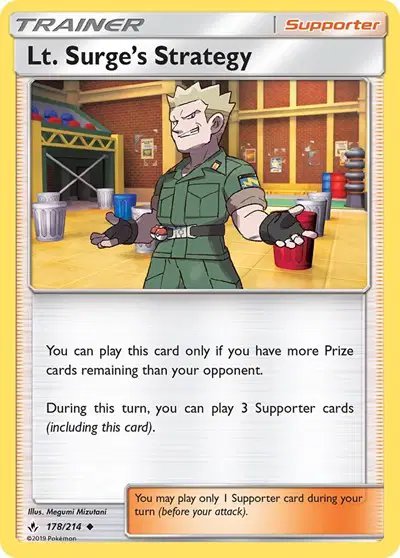 Lt. Surge's Strategy — Unbroken Bonds 178