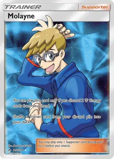 Molayne (Full Art) — Unbroken Bonds 212