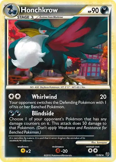 Honchkrow (15) — Undaunted 15