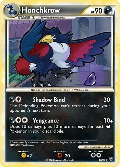 Honchkrow (16) — Undaunted 16