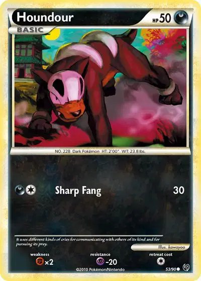 Houndour (53) — Undaunted 53