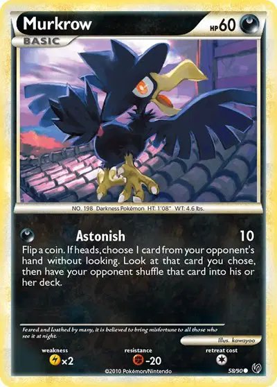 Murkrow (58) — Undaunted 58