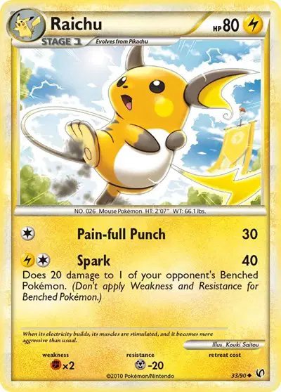 Raichu — Undaunted 33