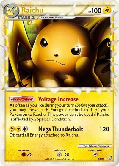 Raichu (Prime) — Undaunted 83