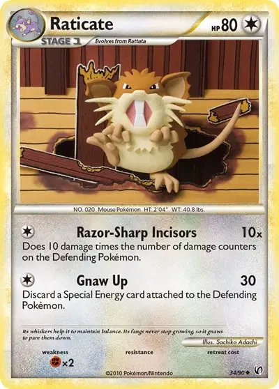 Raticate — Undaunted 34