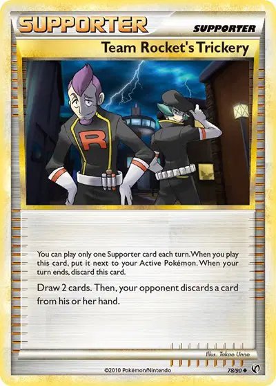 Team Rocket's Trickery — Undaunted 78