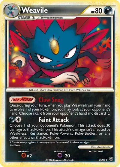 Weavile — Undaunted 25