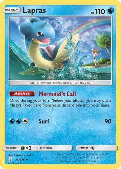 Lapras — Unified Minds 36/236