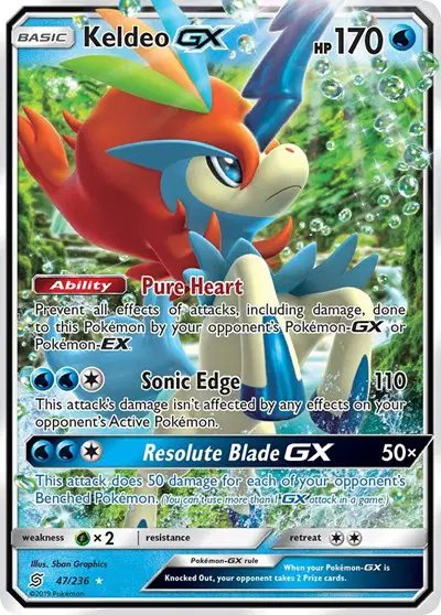 Keldeo GX — Unified Minds 47/236