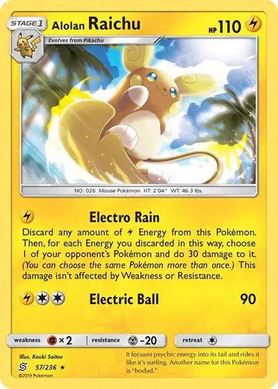 Alolan Raichu — Unified Minds 57/236