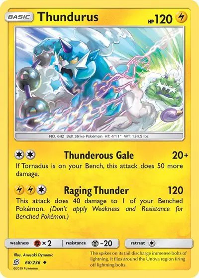 Thundurus — Unified Minds 68/236