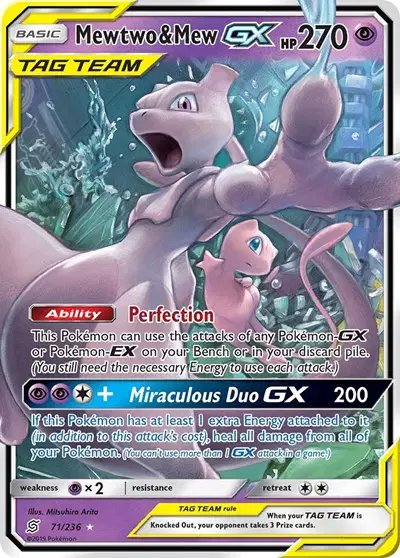 Mewtwo & Mew GX — Unified Minds 71/236