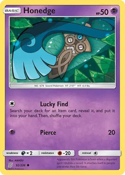 Honedge (92) — Unified Minds 92/236