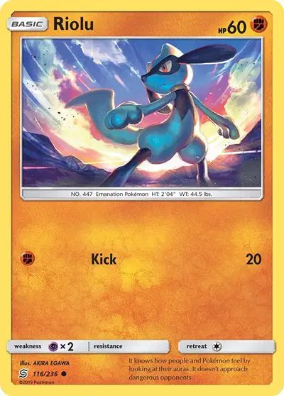 Riolu (116) — Unified Minds 116/236