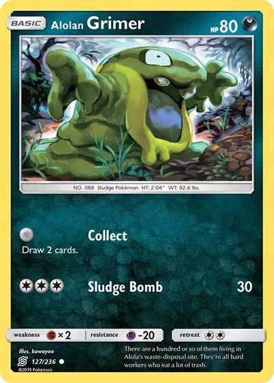 Alolan Grimer — Unified Minds 127/236
