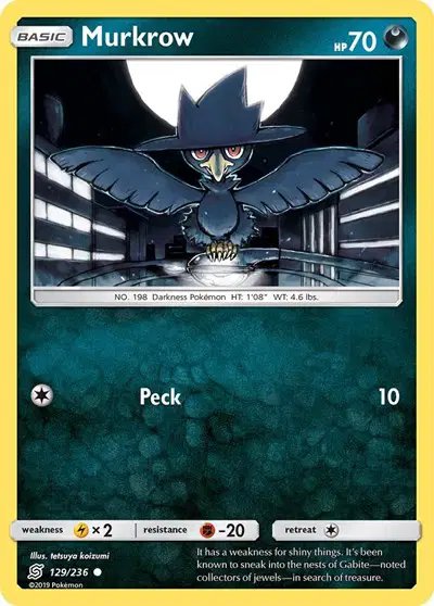 Murkrow (129) — Unified Minds 129/236