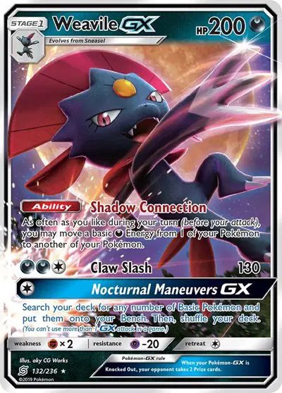 Weavile GX — Unified Minds 132/236